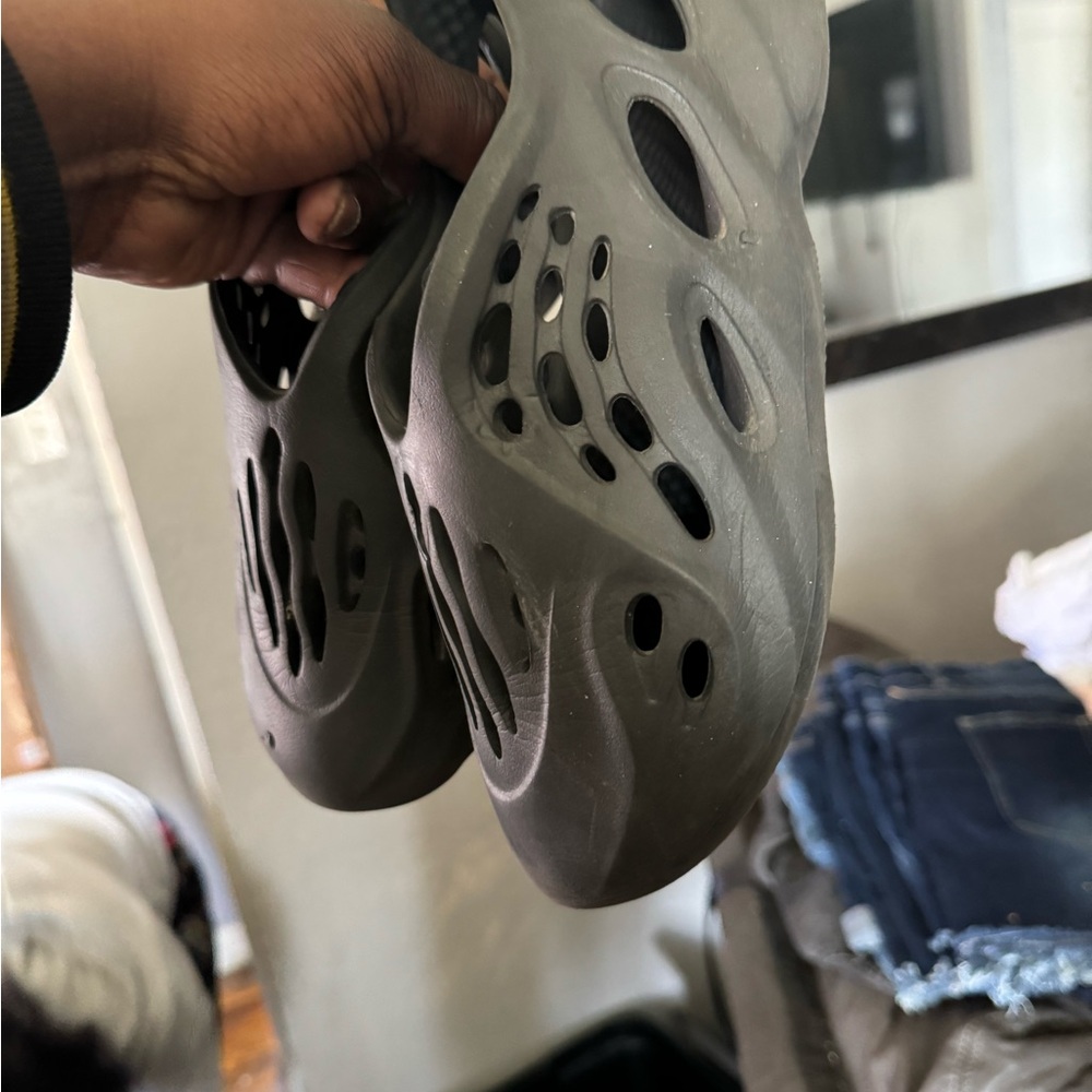 Stylish Gray Foam Yeezys